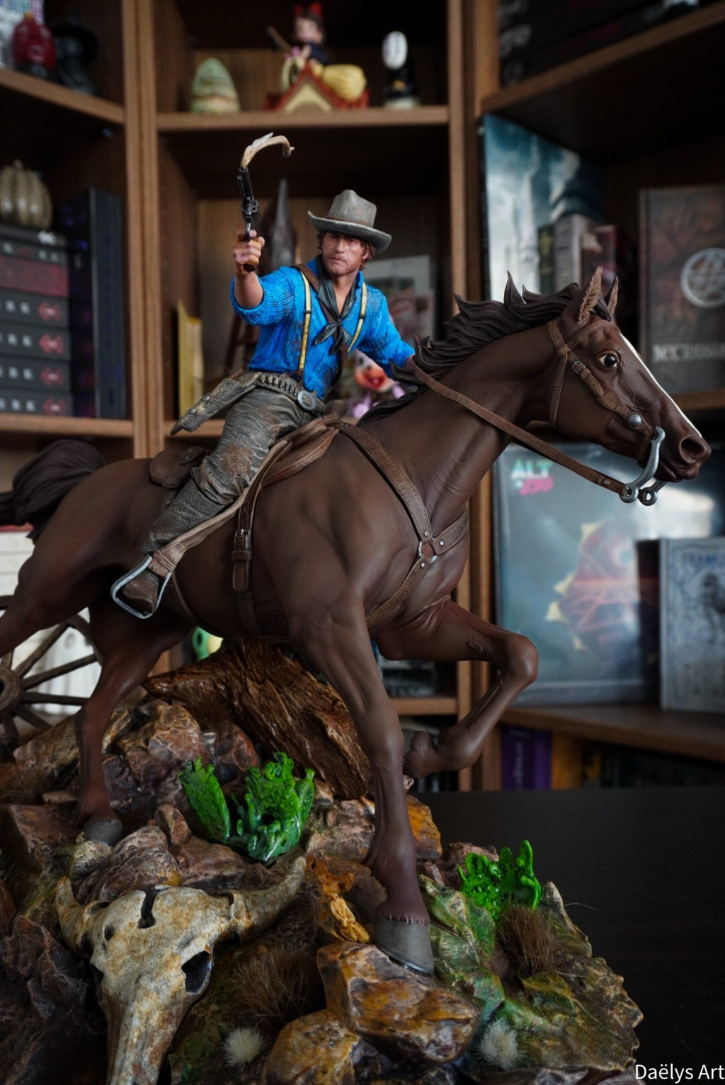 figurine Arthur Morgan, figurine red dead redemption 2, figurine a peindre, figurine de collection