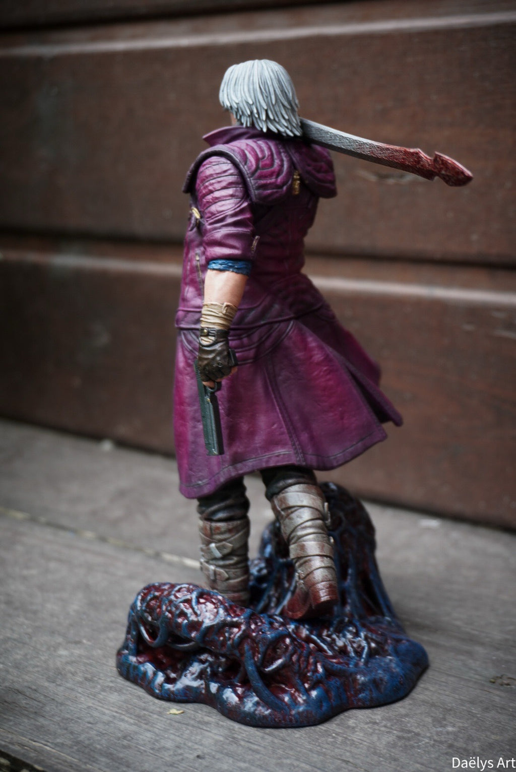 Figurine Dante, dante devil may cry, devil may cry, figurine a peindre