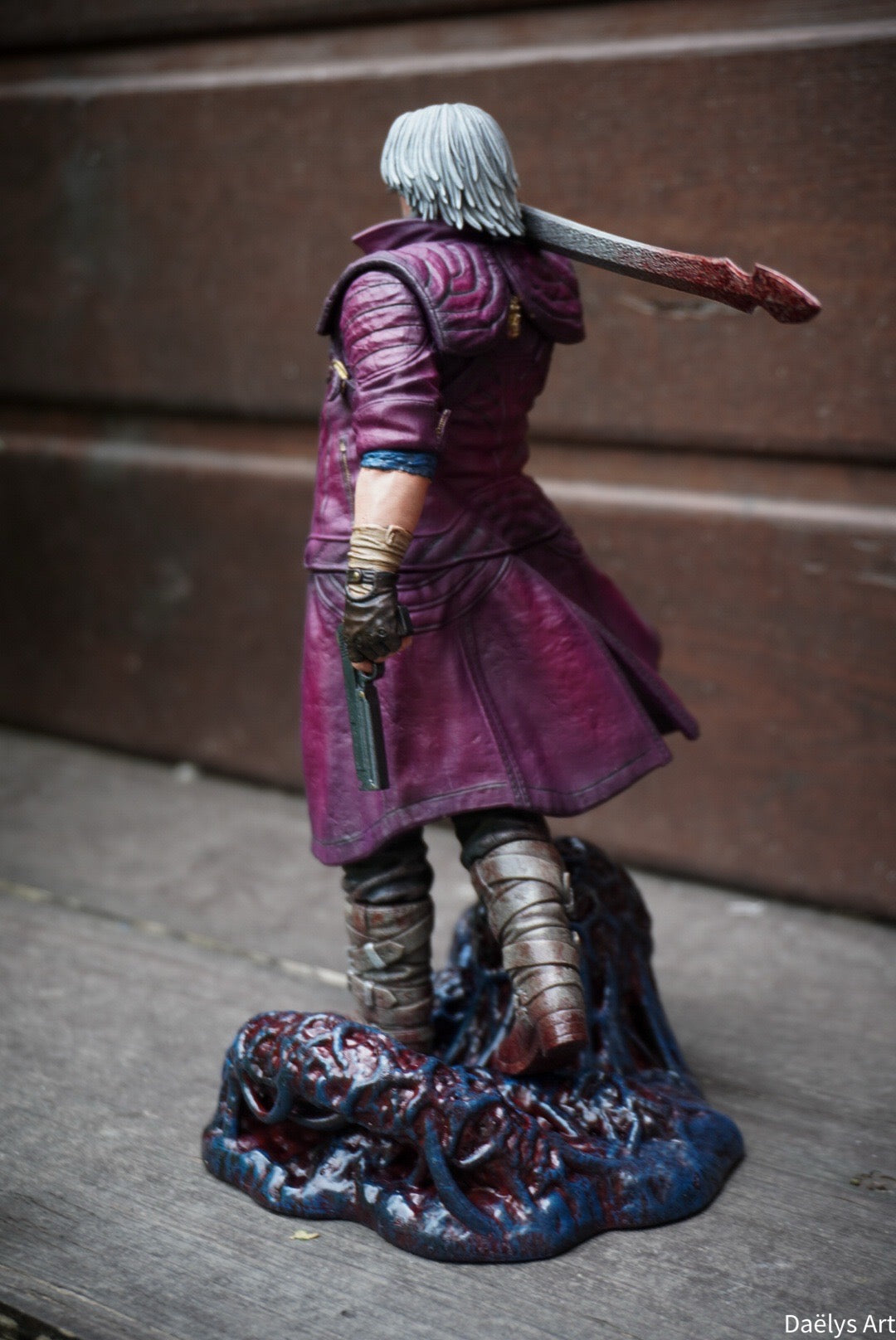 Figurine Dante, dante devil may cry, devil may cry, figurine a peindre