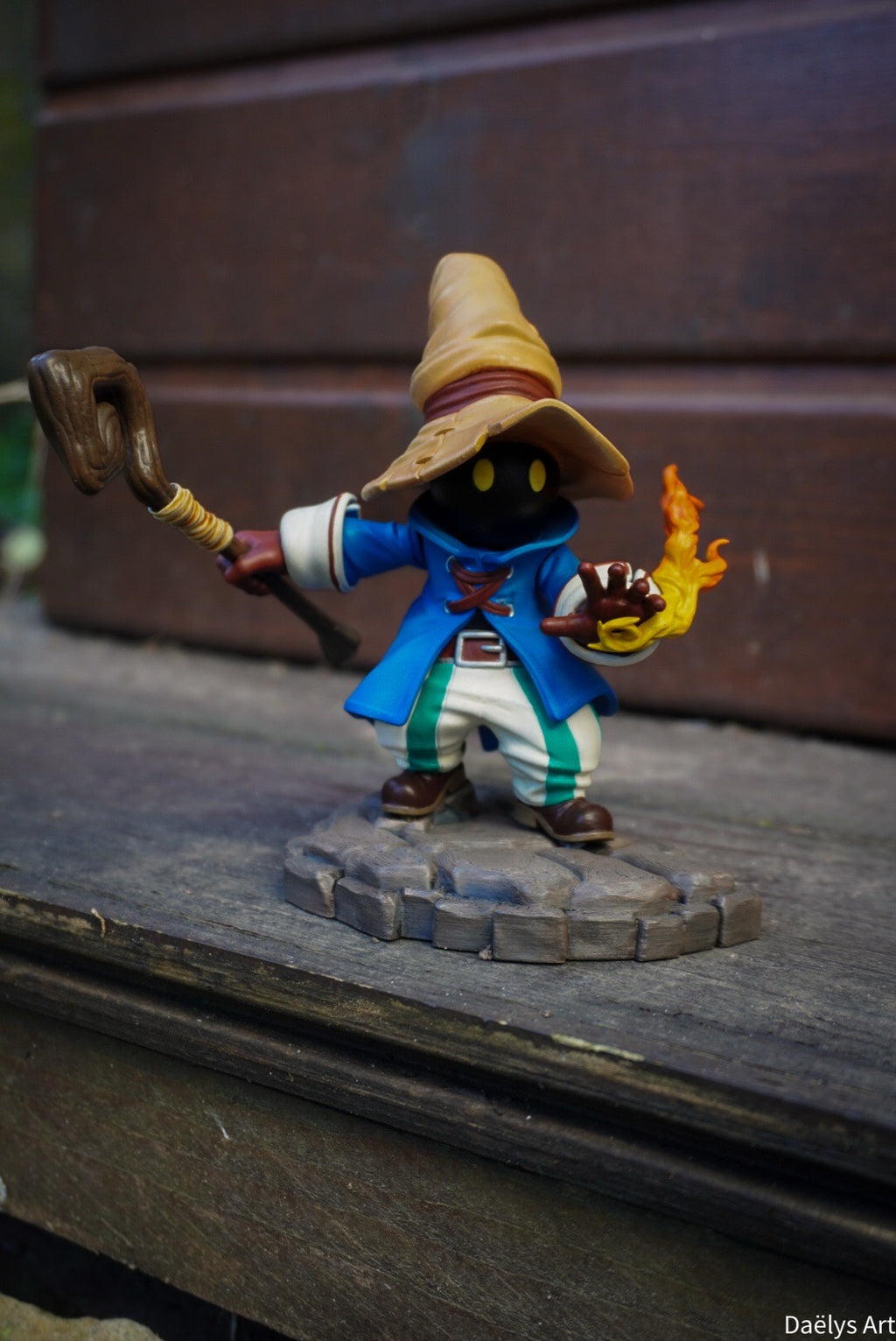 figurine final fantasy, final fantasy, FFIX, VIVI FFIX, figurine a peindre