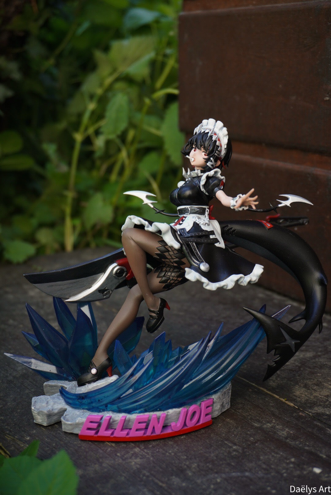 ellen joe, zenless zone zero, figurine zenless zone zero, figurine a peindre