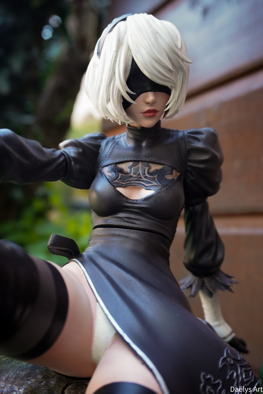 2b, figurine 2b, figurine nier, nier automata, figurine 9s