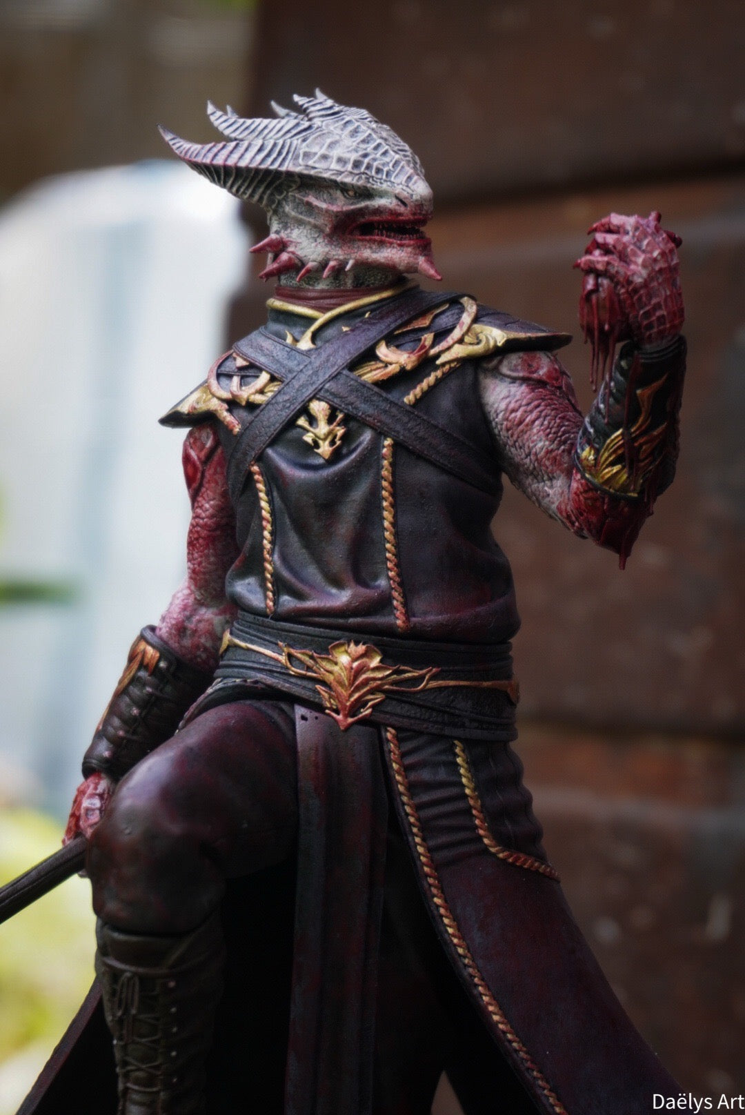 Figurine Baldur's Gate, figurine Dark Urge, figurine a peindre