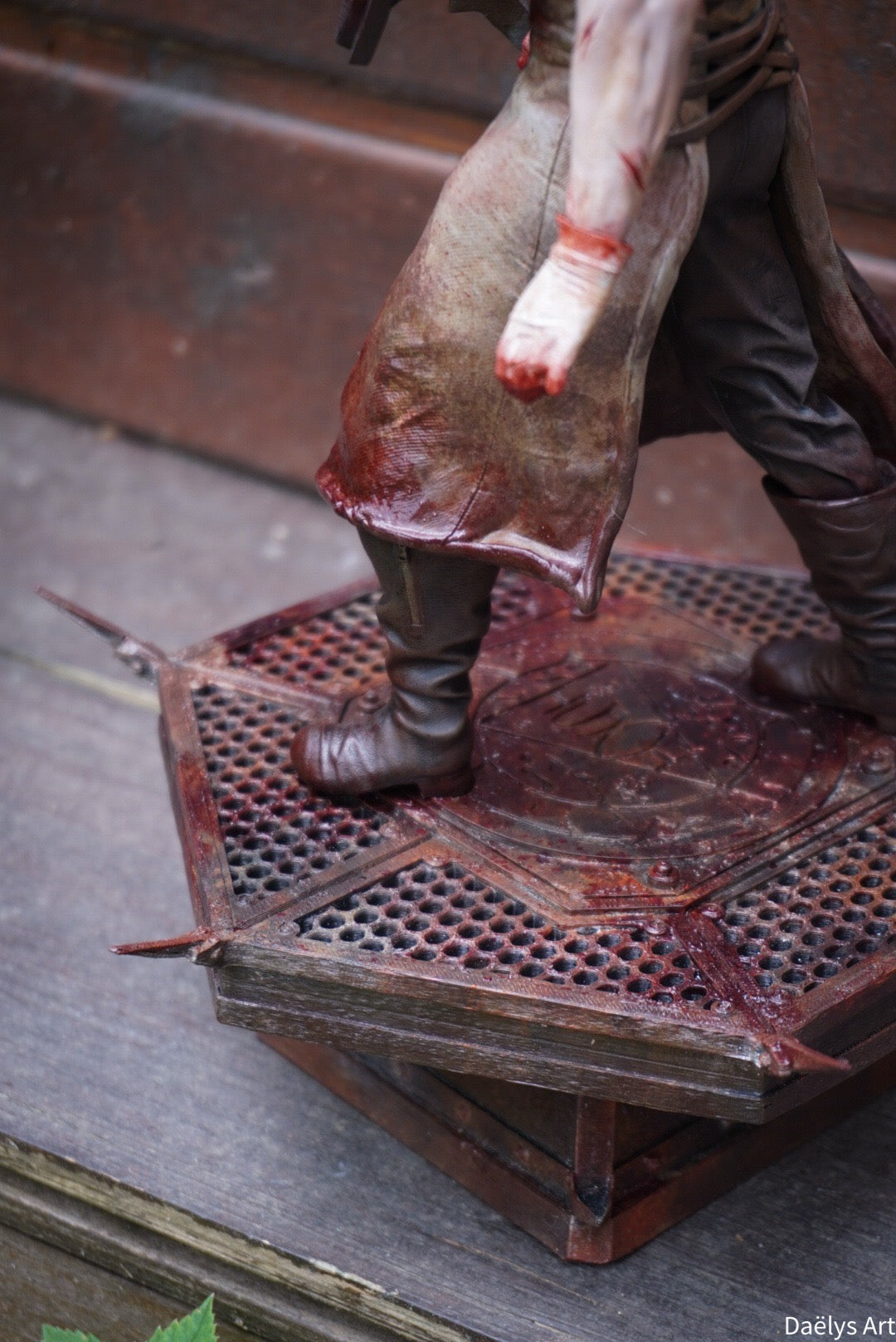 figurine pyramide head, figurine silent hill, figurine a peindre