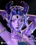figurine a peindre, figurine tieffeline, baldur's gate