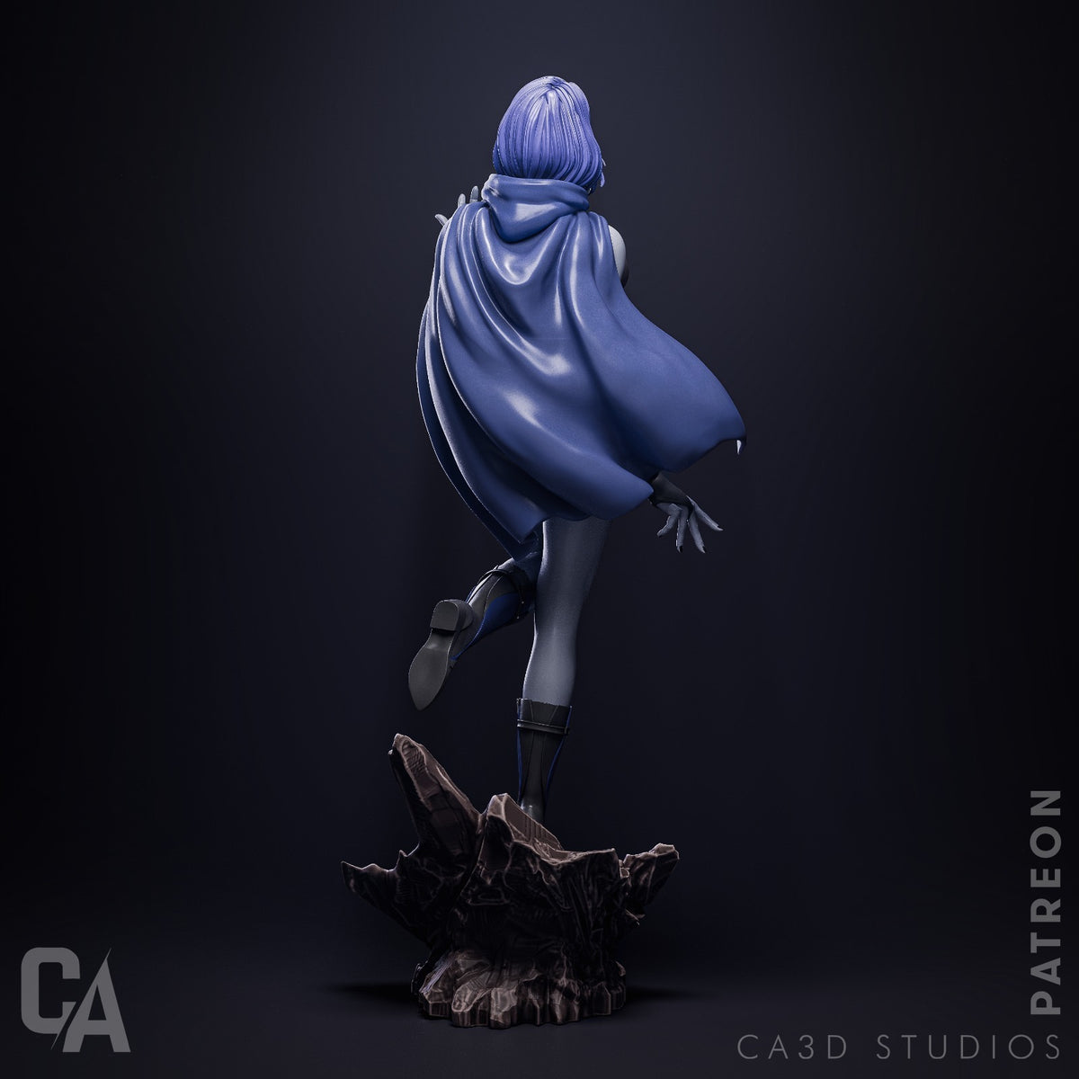 Figurine to paint - Raven