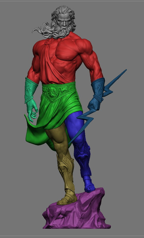 Figurine to paint - Zeus