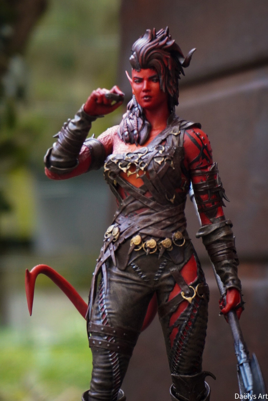 Figurine with or without paint - Karlach - Baldur's Gate