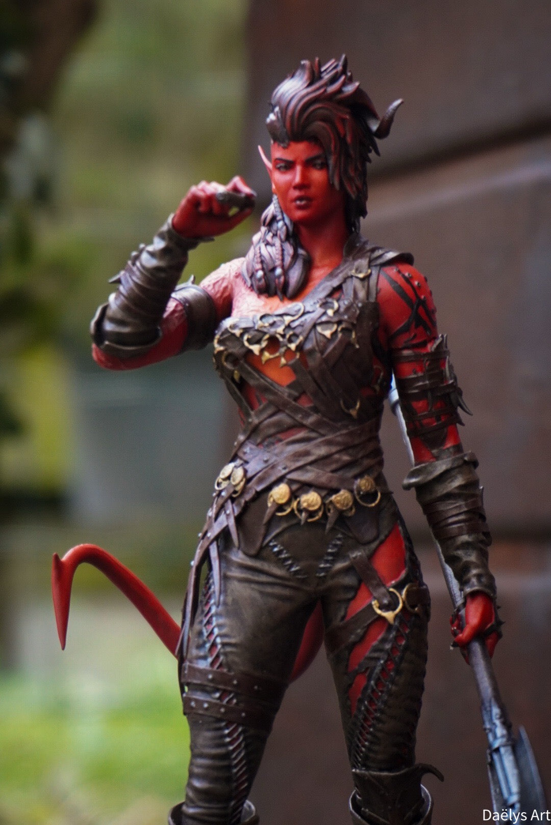 Figurine with or without paint - Karlach - Baldur's Gate