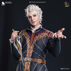 Baldur's Gate, figurine Baldur's Gate, figurine Astarion, figurine Ombrecoeur, figurine Wyll, figurine Karlach, figurine Minthara
