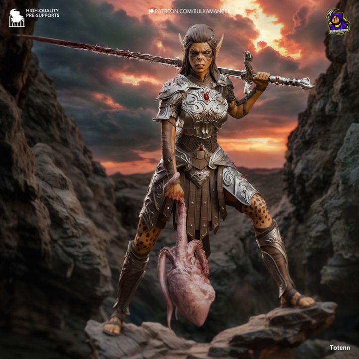 figurine baldur's gate, figurine mizora, figurine karlach, figurine ombrecoeur, figurine astarion