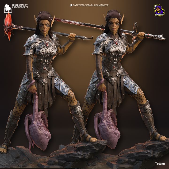 Figurine à peindre - Lae'Zel - Baldur's Gate 3