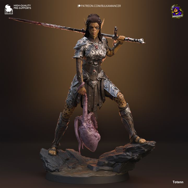 figurine baldur's gate, figurine mizora, figurine karlach, figurine ombrecoeur, figurine astarion
