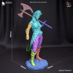 Unpainted figurine - Karlach - Baldur's Gate 3