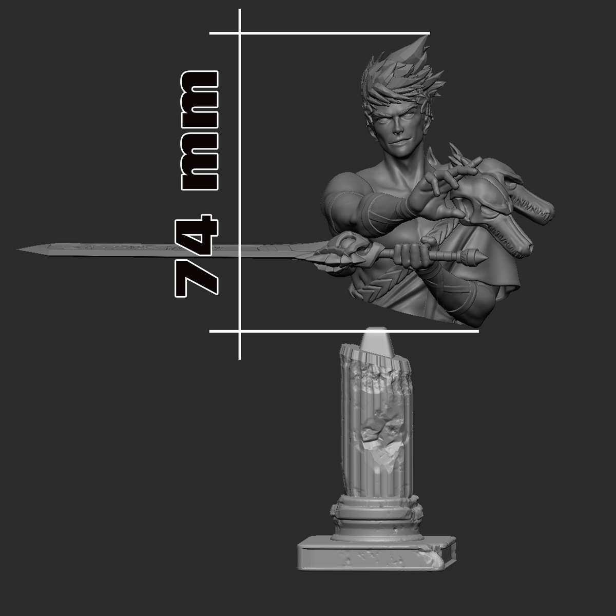 Hadès, Zagreus, figurine Zagreus, figurines Hadès