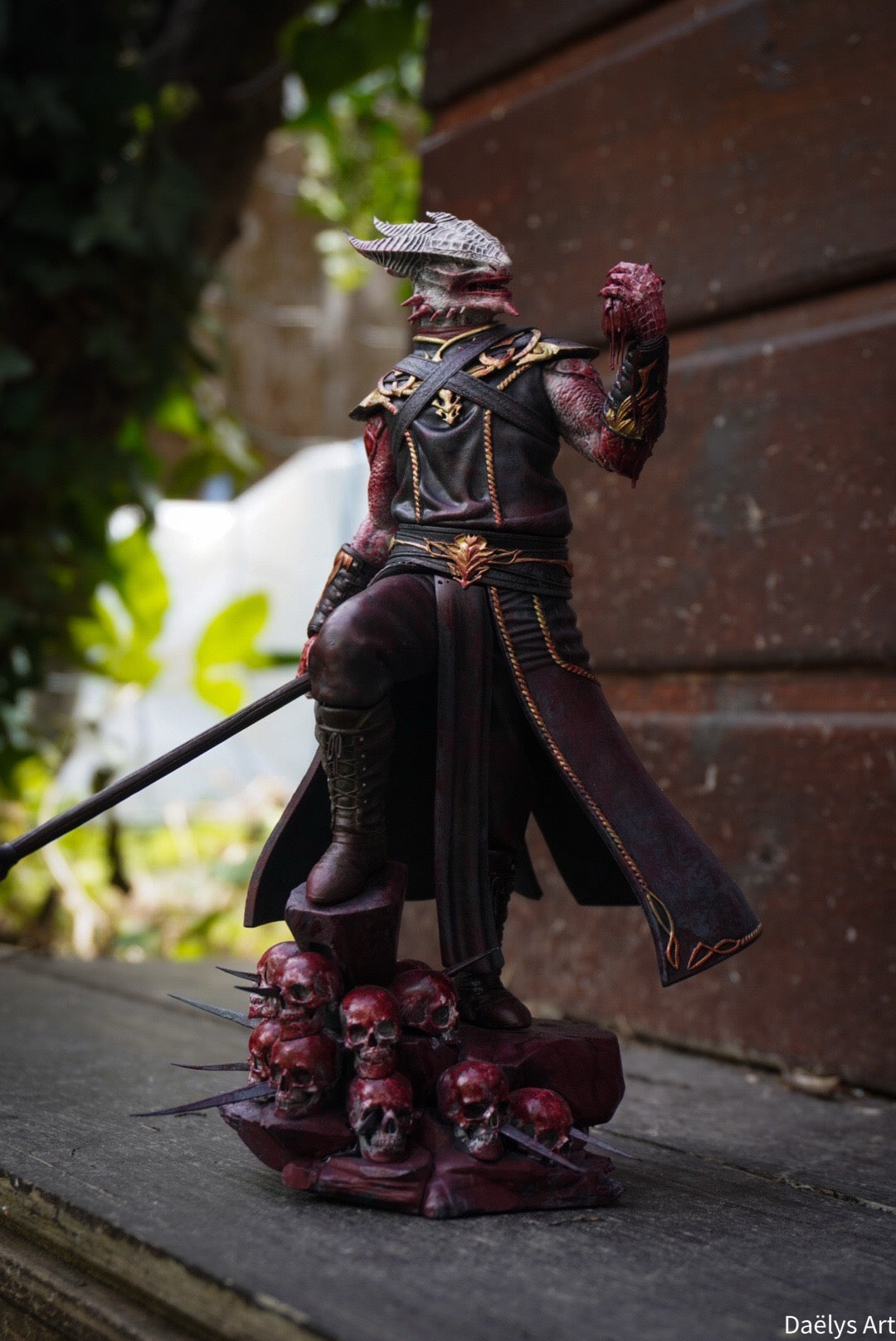 Figurine Baldur's Gate, figurine Dark Urge, figurine a peindre