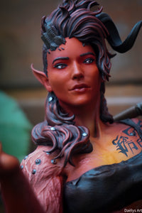 figurine karlach, figurine baldur's gate, karlach, figurine astarion, figurine ombrecoeur, shadowheart, figurine lae'zel, donjons et dragons