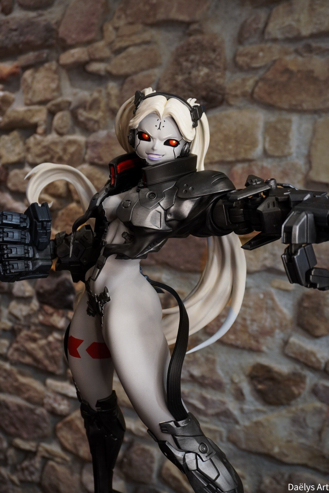 Figurine Adam Smasher, figurine Rebecca cyberpunk, figurine Cyberpunk