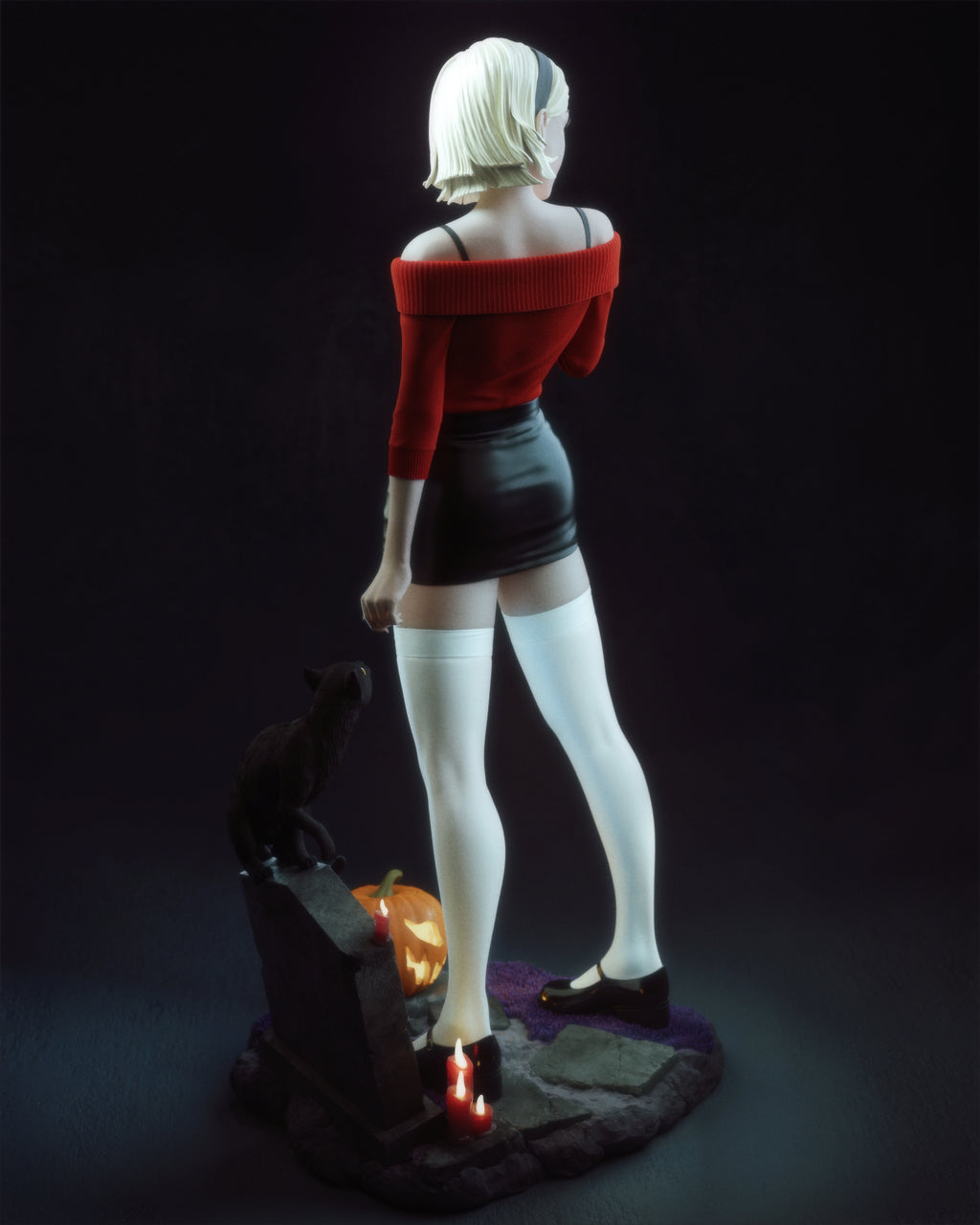 Figurine à peindre - Sabrina