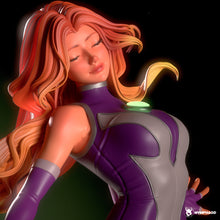 Charger l&#39;image dans la galerie, figurine starfire, dc comics, figurine a peindre, teen titans
