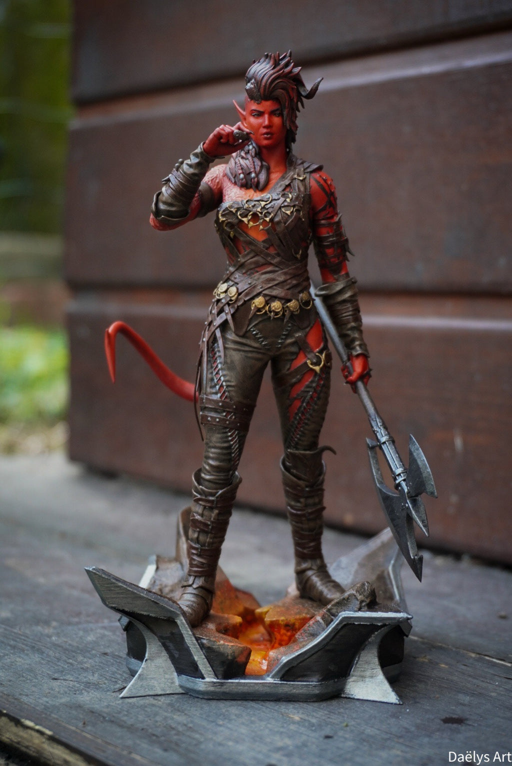Figurine Karlach, Baldur's Gate, Ombrecoeur, Astarion, Donjons et Dragons
