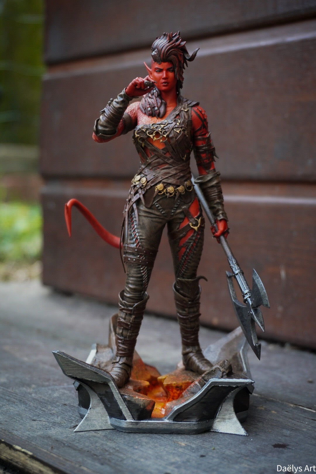 Figurine Karlach, Baldur's Gate, Ombrecoeur, Astarion, Donjons et Dragons