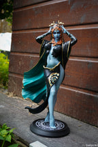 figurine midona, figurine zelda, link, twilight princess, figurine a peindre