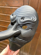 Load image into Gallery viewer, Wearable Tengu Mask - raw
