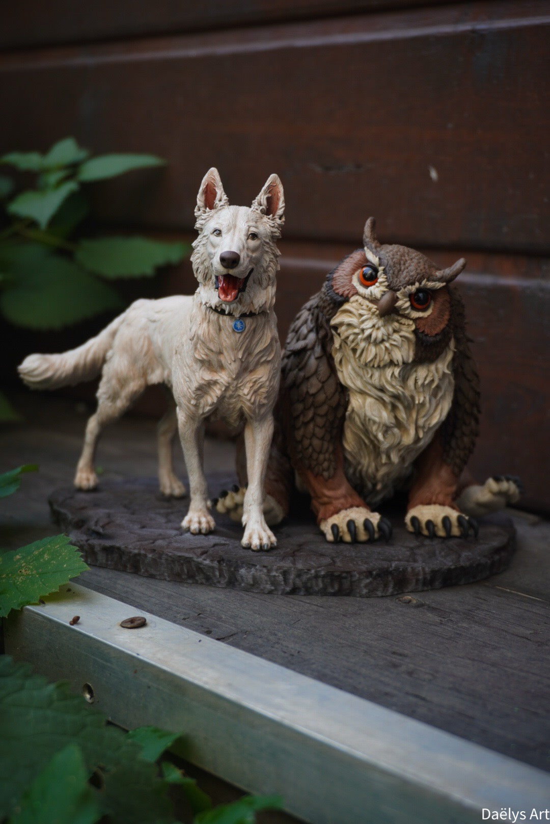 Figurine avec ou sans peinture - Gratouille et Ours Hibou - Baldur's Gate 3