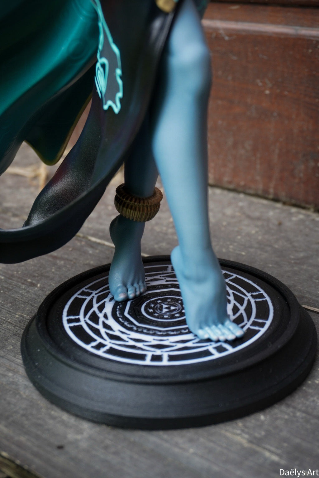 figurine midona, figurine zelda, link, twilight princess, figurine a peindre