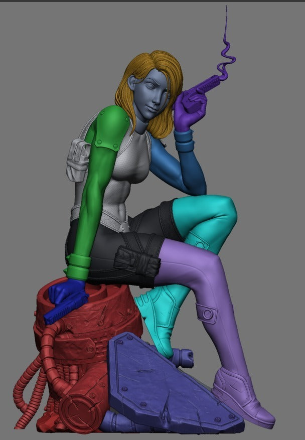 Figurine to paint - Domino