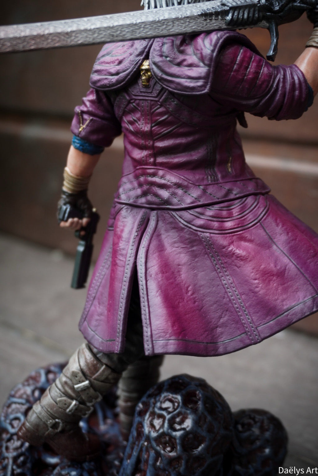 Figurine Dante, dante devil may cry, devil may cry, figurine a peindre