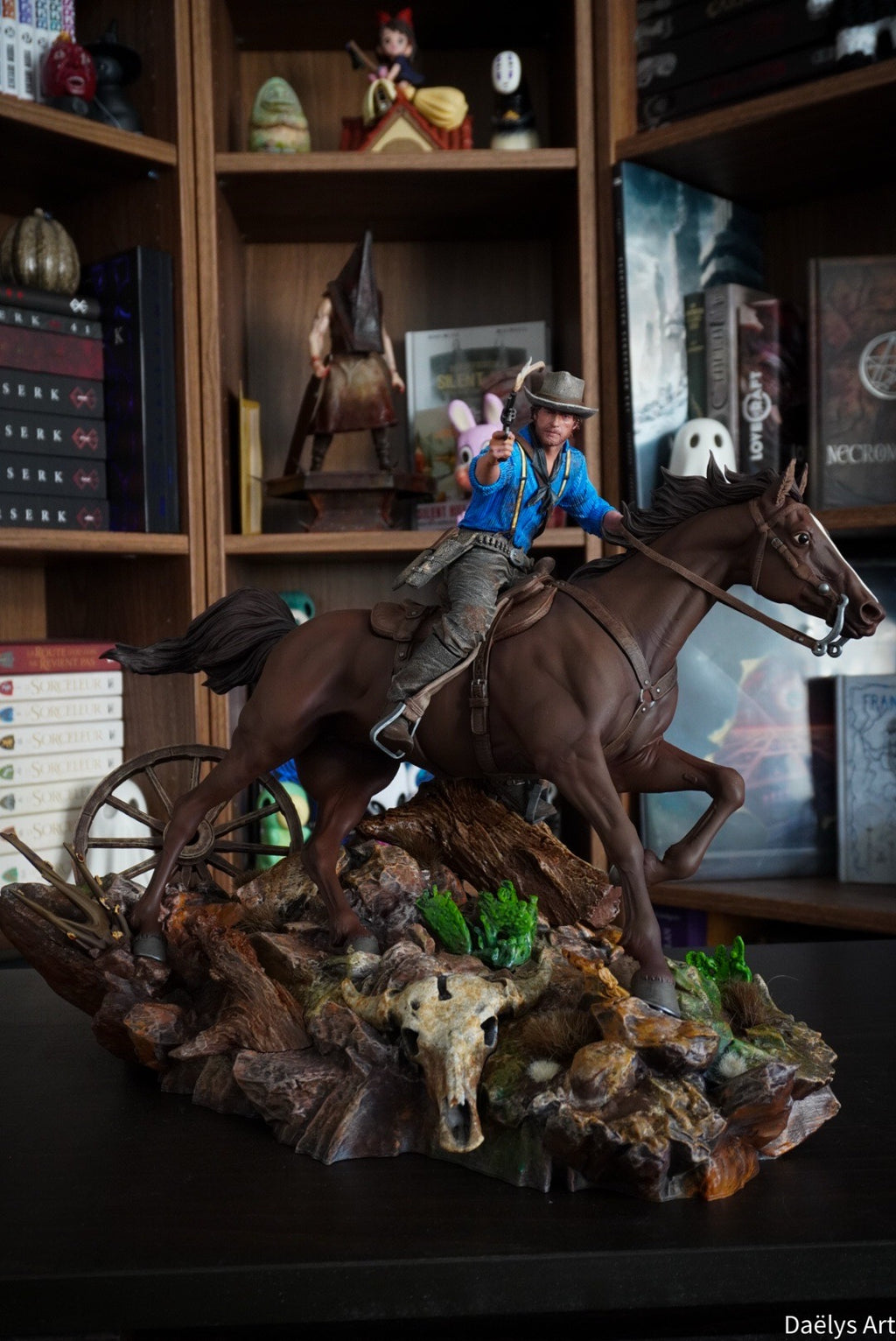 figurine Arthur Morgan, figurine red dead redemption 2, figurine a peindre, figurine de collection