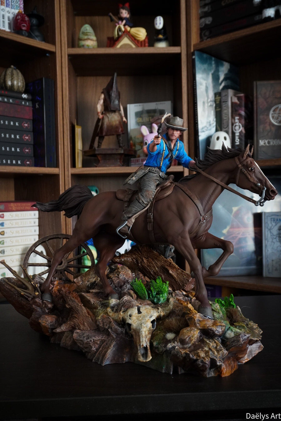 figurine Arthur Morgan, figurine red dead redemption 2, figurine a peindre, figurine de collection