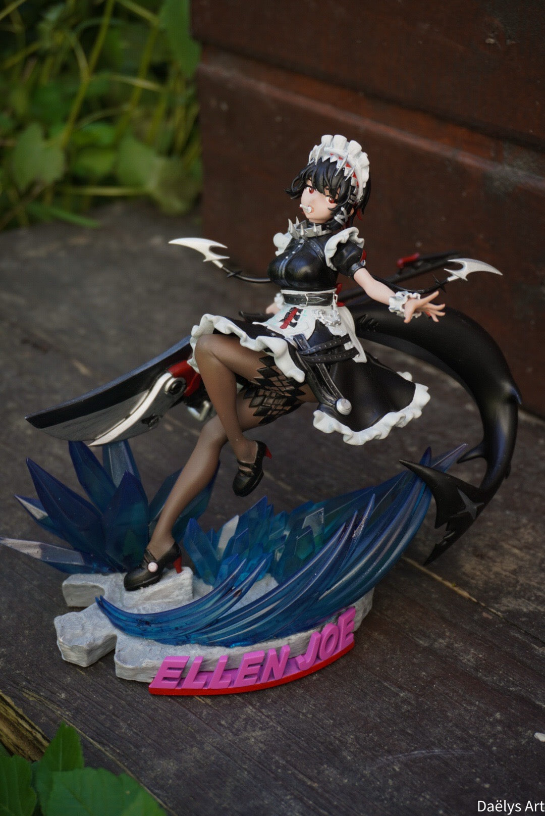 ellen joe, zenless zone zero, figurine zenless zone zero, figurine a peindre