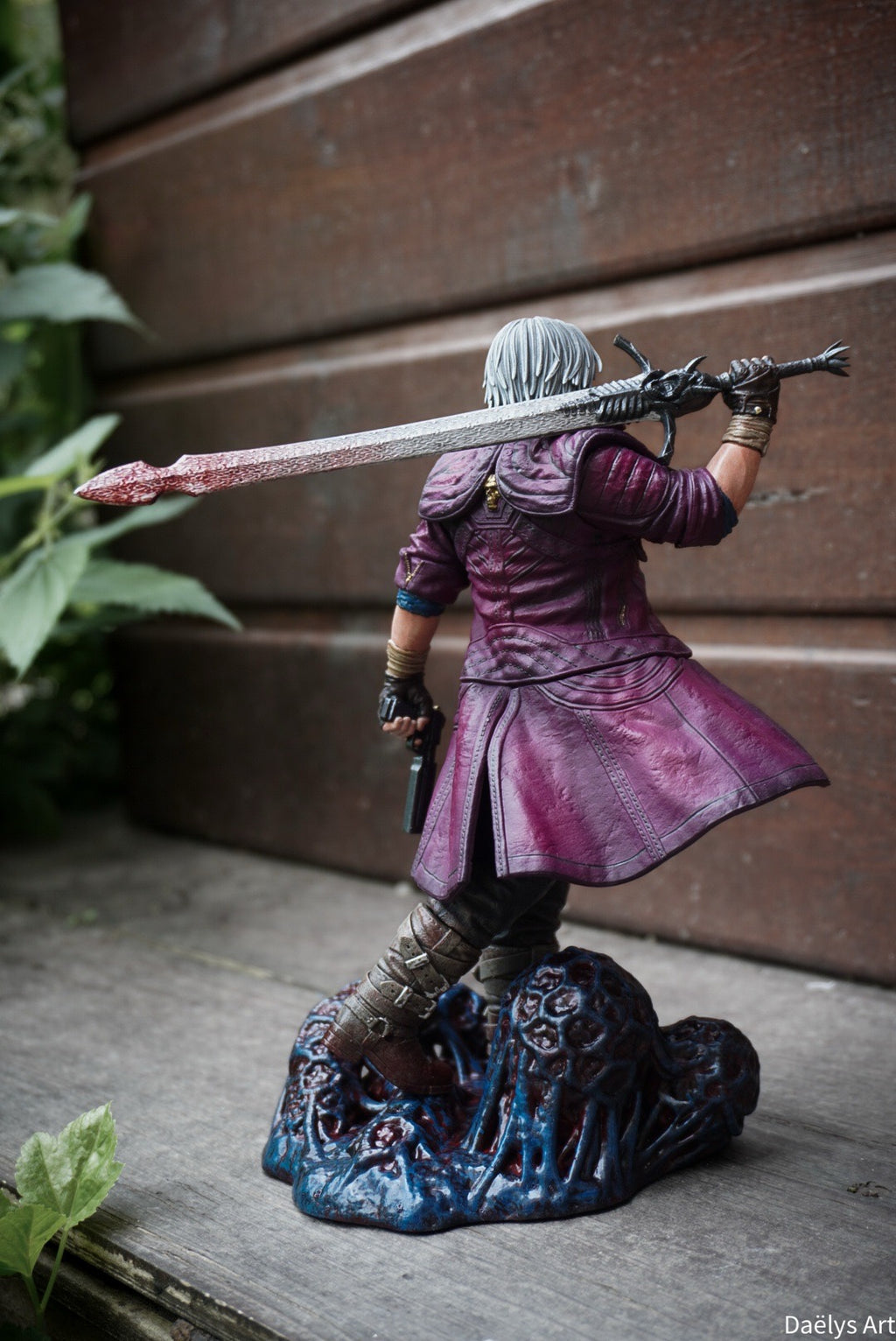 Figurine Dante, dante devil may cry, devil may cry, figurine a peindre