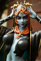figurine midona, figurine zelda, link, twilight princess, figurine a peindre