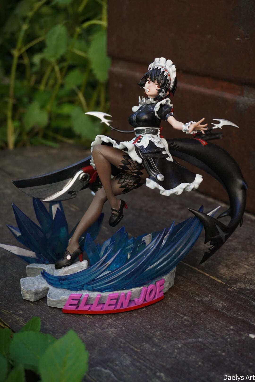 ellen joe, zenless zone zero, figurine zenless zone zero, figurine a peindre