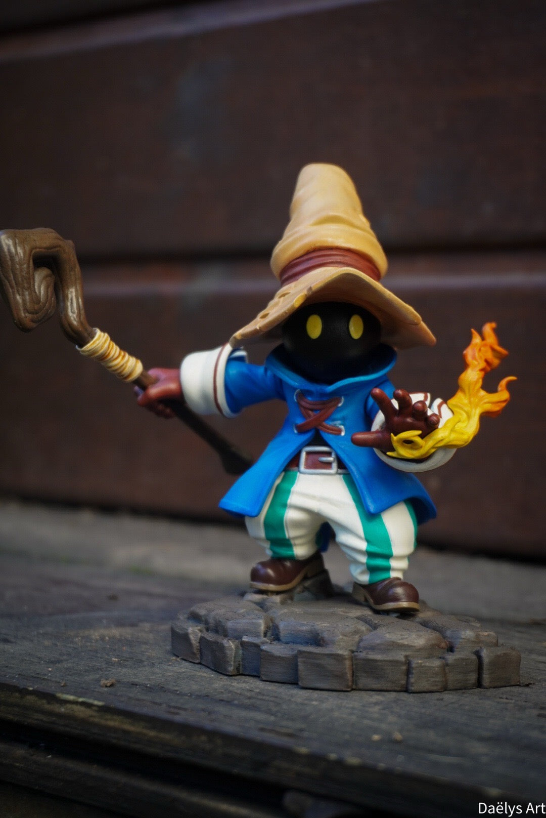 figurine final fantasy, final fantasy, FFIX, VIVI FFIX, figurine a peindre