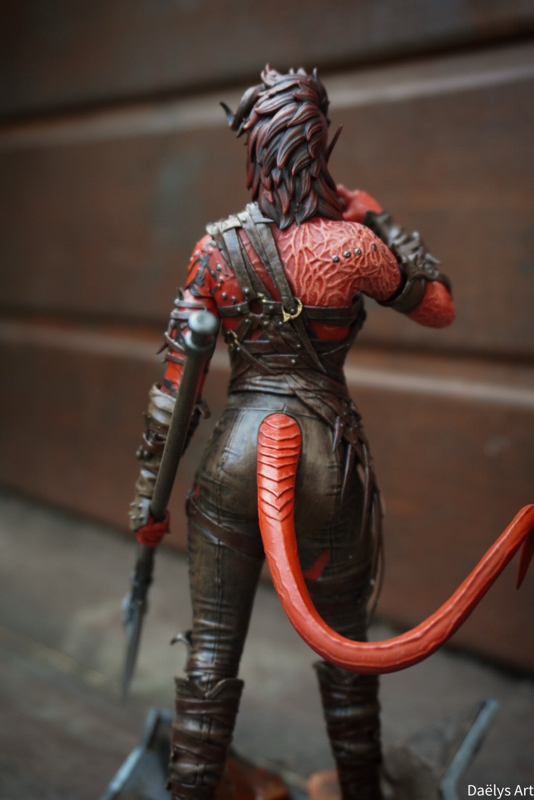 Figurine with or without paint - Karlach - Baldur's Gate