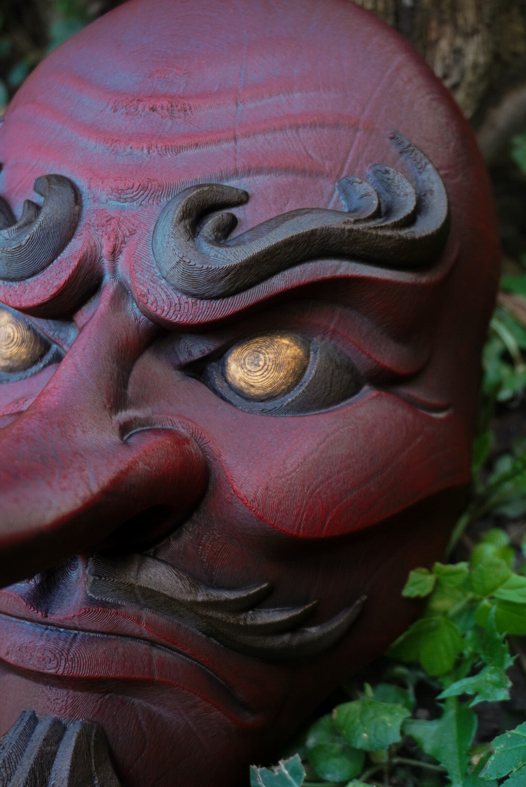Masque tengu - version décorative