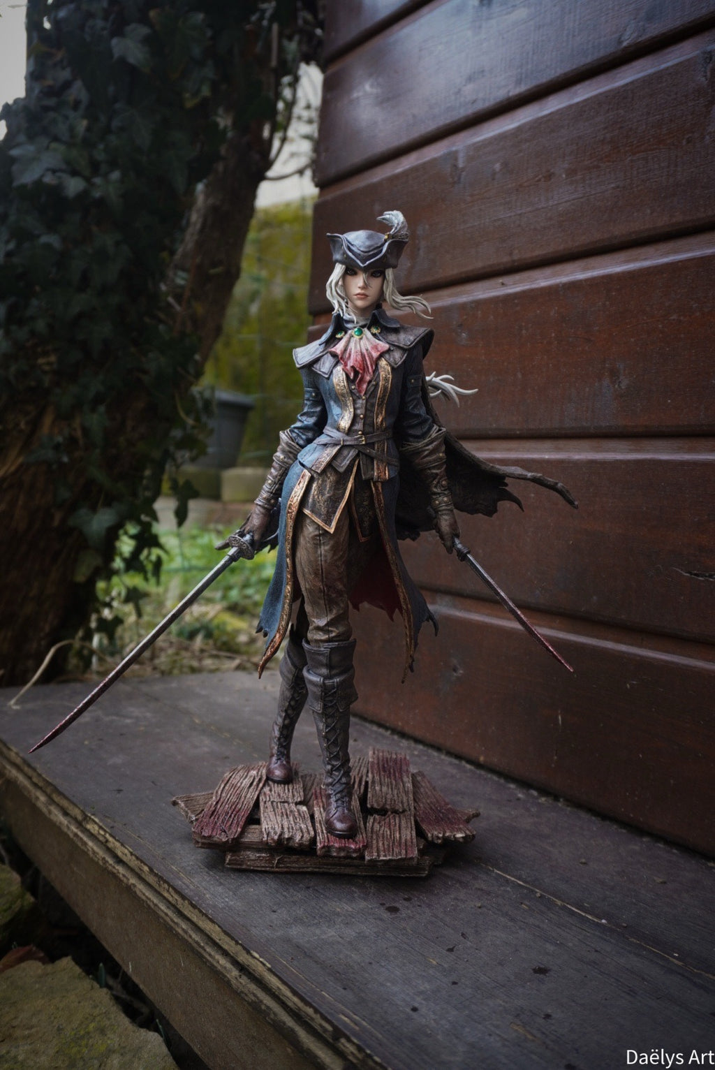 figurine lady maria, figurine bloodborne, figurine dark souls, figurine a peindre