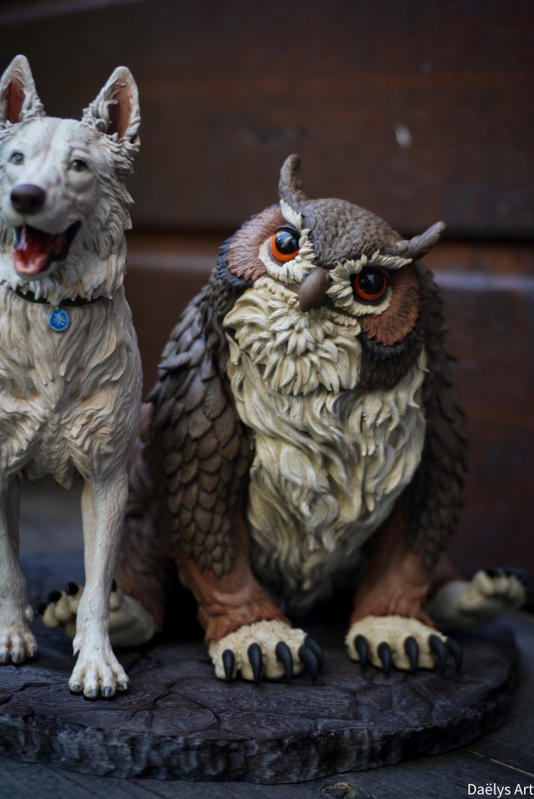 Figurine avec ou sans peinture - Gratouille et Ours Hibou - Baldur's Gate 3