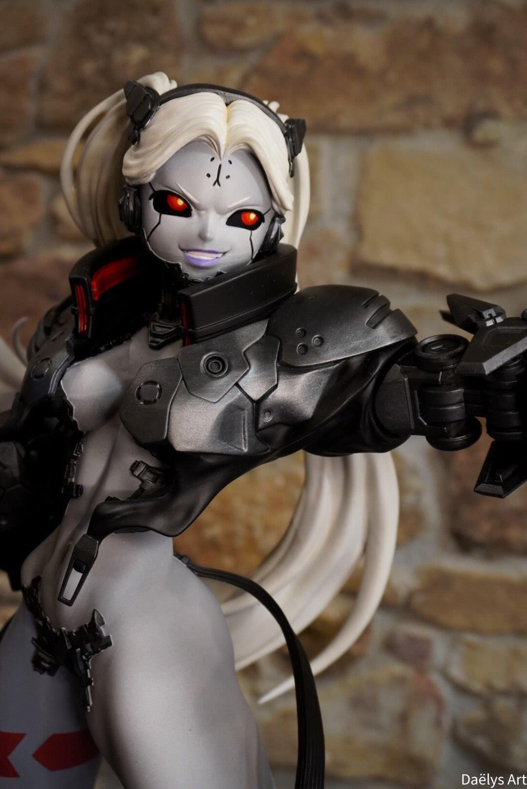 Figurine Adam Smasher, figurine Rebecca cyberpunk, figurine Cyberpunk