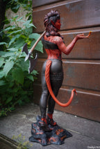figurine karlach, figurine baldur's gate, karlach, figurine astarion, figurine ombrecoeur, shadowheart, figurine lae'zel, donjons et dragons
