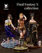 figurine FFX, figurine rikku FFX, figurine a peindre, final fantasy