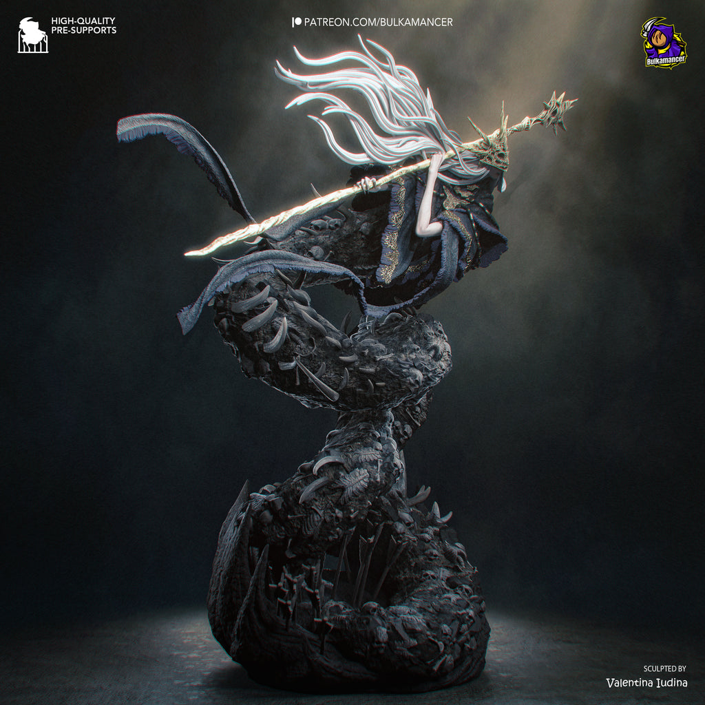 figurine aldrich, figurine dark souls 3, figurine a peindre, artorias