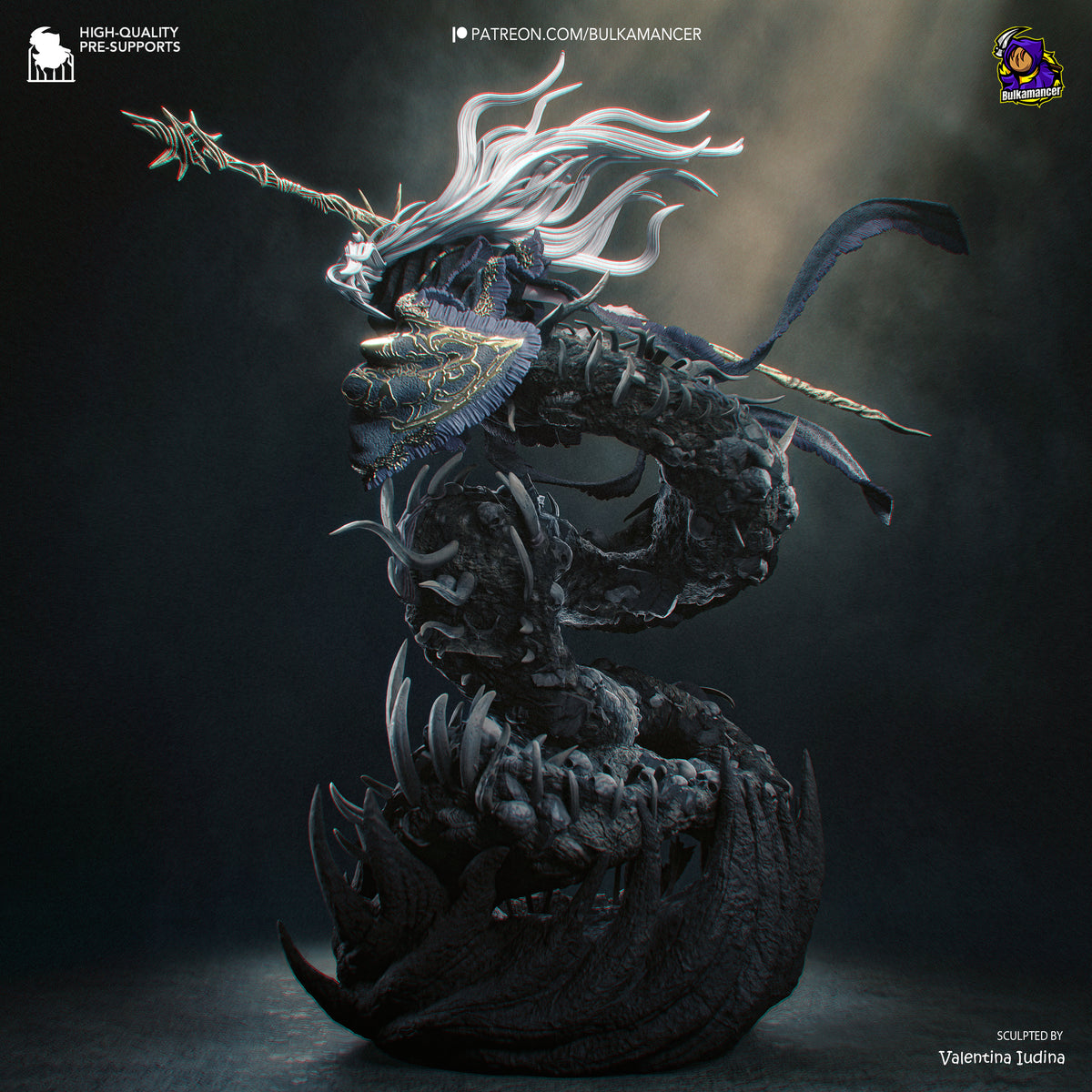 figurine aldrich, figurine dark souls 3, figurine a peindre, artorias