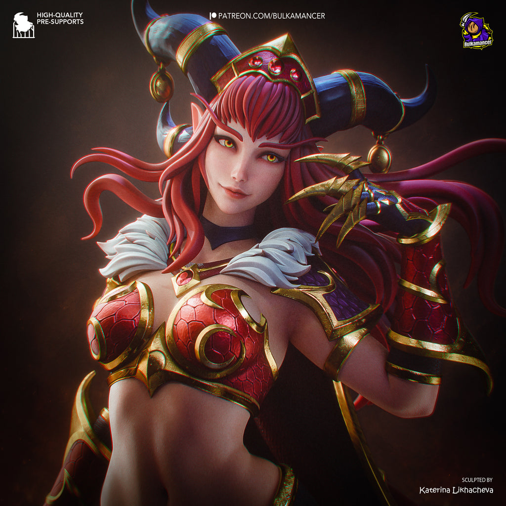 figurine Alexstraza , figurine world of warcraft, figurine a peindre