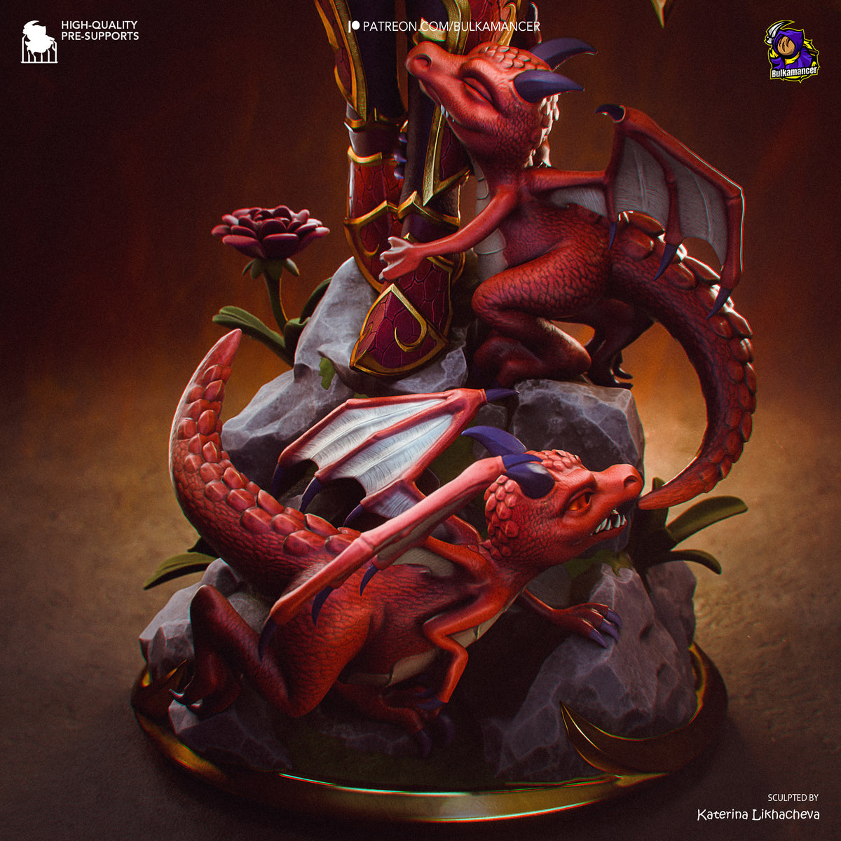 figurine Alexstraza , figurine world of warcraft, figurine a peindre